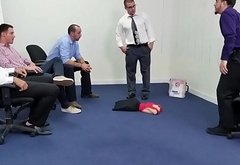 Boy gay sex training CPR penis sucking and nude ping pong