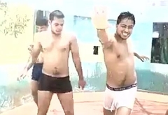 boys gay in underwear dance straight