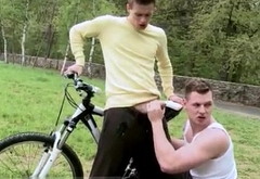 Gay old men outdoor movies Outdoor Anal Sex On The Bike Trails
