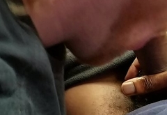 Black Uncut cock gets worshipped