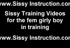I can teach you how to be a real sissy girl