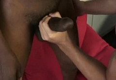 Black Gay Dude Gives Handjob And Takes Facial 16