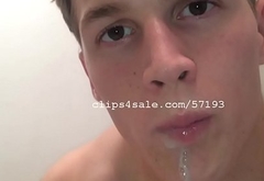 Spit Fetish - Aaron Drooling Video 1