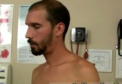 Gagged young gay twink slave first time Lukas visits the clinic again