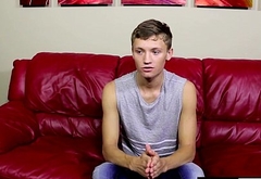 Matthew shows his adorable twink body and jerks off his cock
