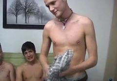 Naked straight boy boys gif gay first time They were all busy