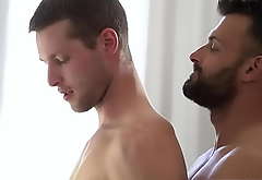 The stepson is delighted that his stepdad oversees his training thither such an intimate way