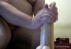 Dildo Role Play with Reproduce Penetration