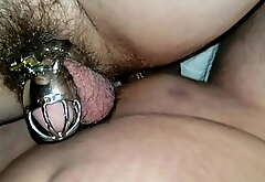 Me in chastity cage fucked by anonymous guy